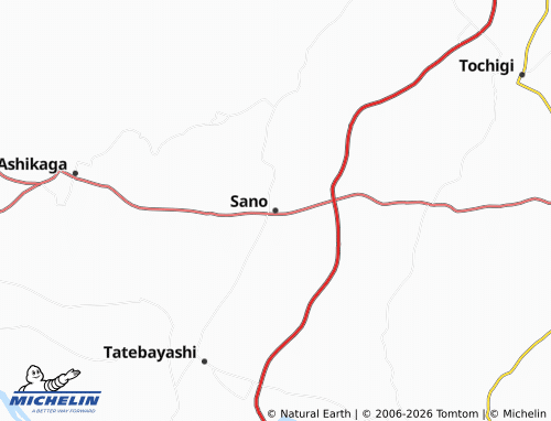 MICHELIN Sano map - ViaMichelin