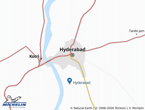 Mappa MICHELIN Hyderabad - ViaMichelin