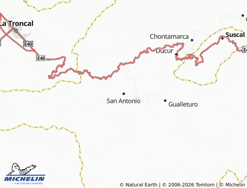 Carte MICHELIN San Antonio - ViaMichelin