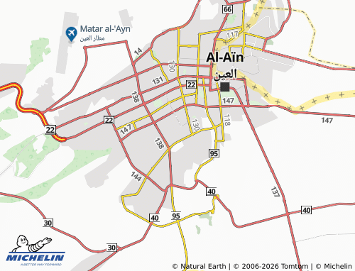 MICHELIN Jefeer Jedeed map - ViaMichelin