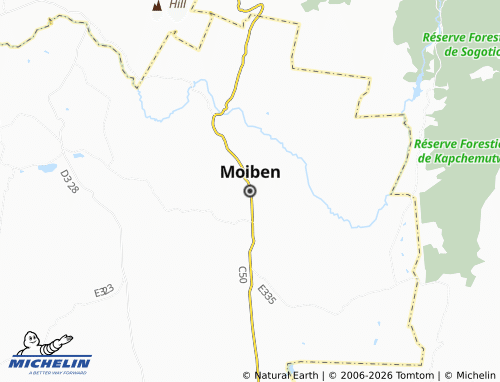 Mappa MICHELIN Moiben - ViaMichelin