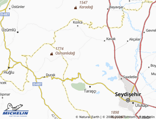 Mappa MICHELIN Yenice - ViaMichelin