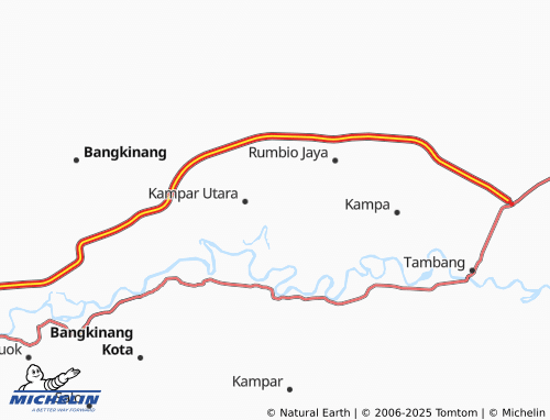 MICHELIN Naga Beralih map - ViaMichelin