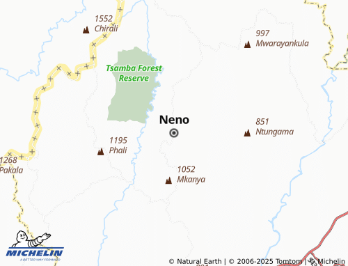 MICHELIN Neno map - ViaMichelin