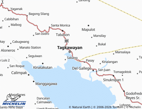 MICHELIN Rizal map - ViaMichelin