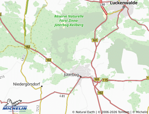 MICHELIN Neuheim map - ViaMichelin