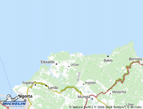 MICHELIN Armintza map - ViaMichelin