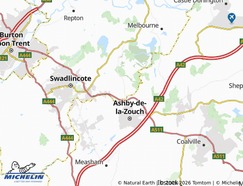 Carte MICHELIN Smisby - ViaMichelin