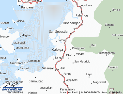 MICHELIN Barangay 7 map - ViaMichelin