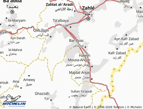 Mapa MICHELIN al-Marj - ViaMichelin