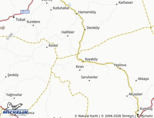 Mappa MICHELIN Yeşilçay - ViaMichelin