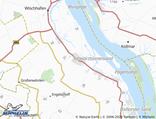 MICHELIN Drochtersen map - ViaMichelin