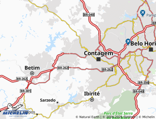 Mapa MICHELIN Alvorada - ViaMichelin