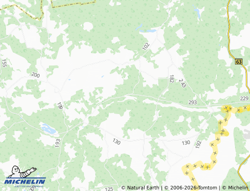 MICHELIN-Landkarte Tuderna - ViaMichelin