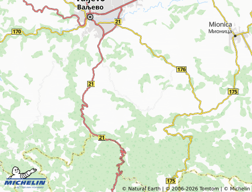Mapa MICHELIN Prijezdić - ViaMichelin