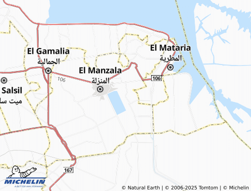 MICHELIN Awlad Banah map - ViaMichelin