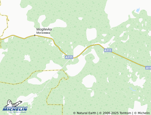 MICHELIN Klyuchi map - ViaMichelin