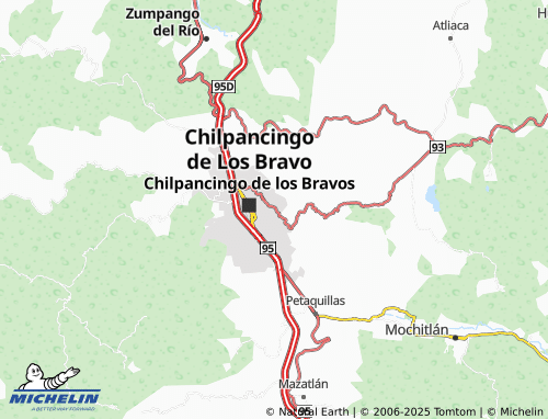 MICHELIN Villa del Roble map - ViaMichelin