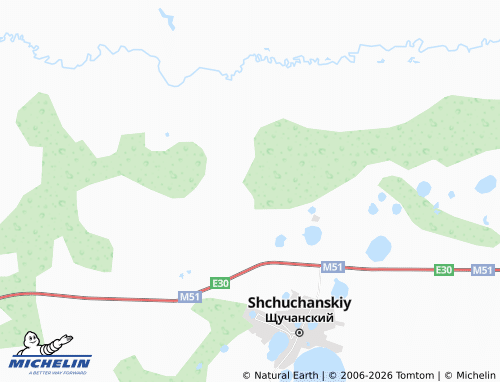 MICHELIN-Landkarte Planovyy - ViaMichelin