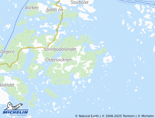 MICHELIN Sommarö map - ViaMichelin