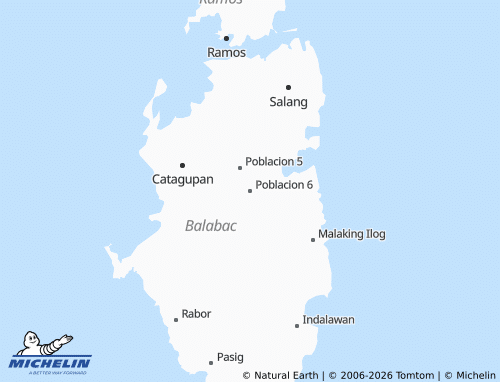 MICHELIN Poblacion 6 map - ViaMichelin