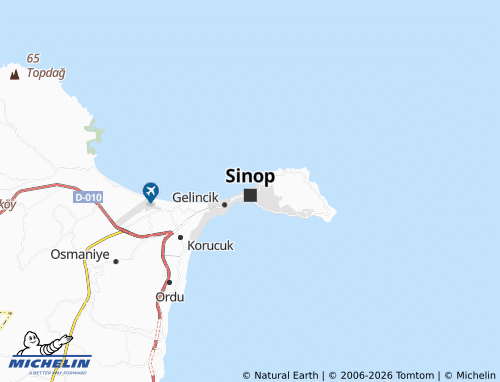 MICHELIN-Landkarte İncedayı - ViaMichelin