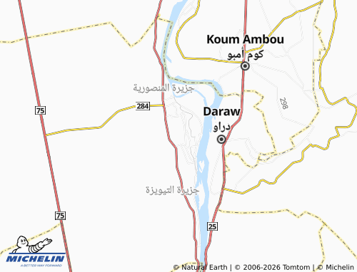 Kaart MICHELIN Naj' al-'Arab al-Raqabah - ViaMichelin