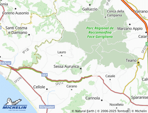 MICHELIN Rongolise map - ViaMichelin
