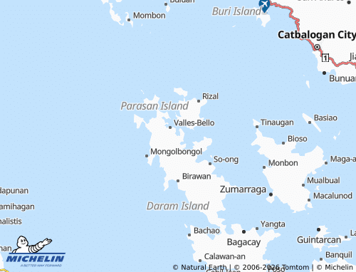 MICHELIN Bono-anon map - ViaMichelin