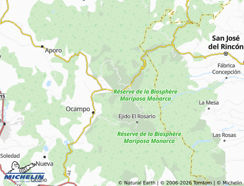 Mapa MICHELIN Morelos - ViaMichelin