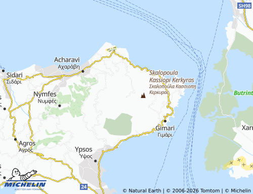 Carte MICHELIN Peritheia - ViaMichelin