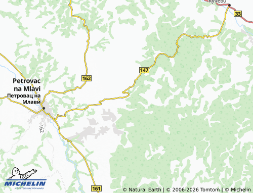 Mapa MICHELIN Melnica - ViaMichelin