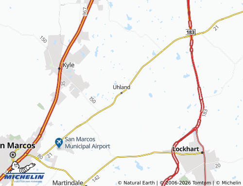 Mappa MICHELIN Uhland - ViaMichelin