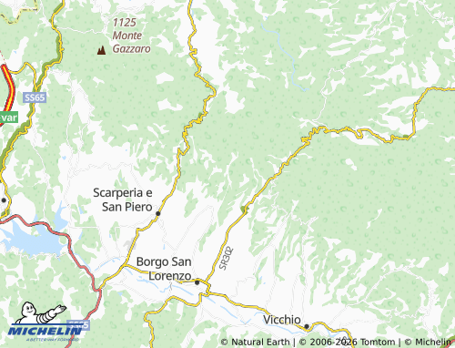 Kaart MICHELIN Grezzano - ViaMichelin