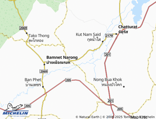 MICHELIN-Landkarte Ban Kham - ViaMichelin