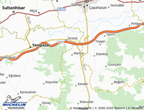 Kaart MICHELIN Alamut - ViaMichelin
