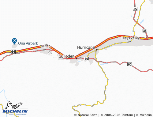 Mappa MICHELIN Culloden - ViaMichelin