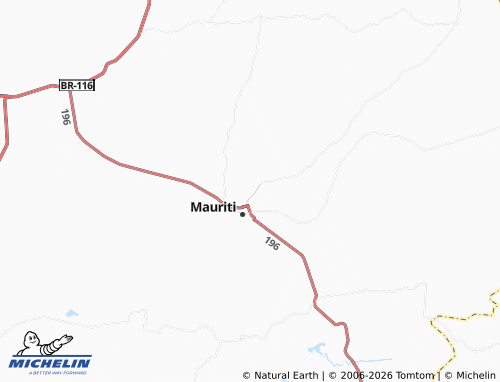 Carte MICHELIN Monte Alegre - ViaMichelin