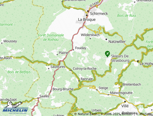 Mappa MICHELIN Blancherupt - ViaMichelin