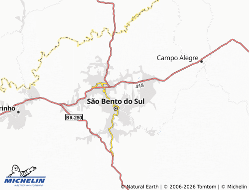 Mapa MICHELIN Progresso - ViaMichelin