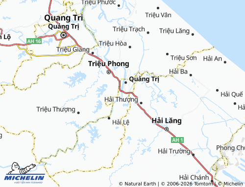 MICHELIN Phường 1 map - ViaMichelin