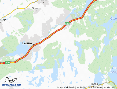 Carte MICHELIN Slätthult - ViaMichelin