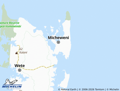 Mappa MICHELIN Kiupwe - ViaMichelin