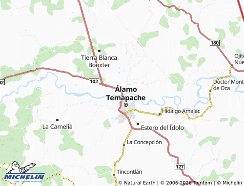 Mapa MICHELIN Chapopote Núñez - ViaMichelin