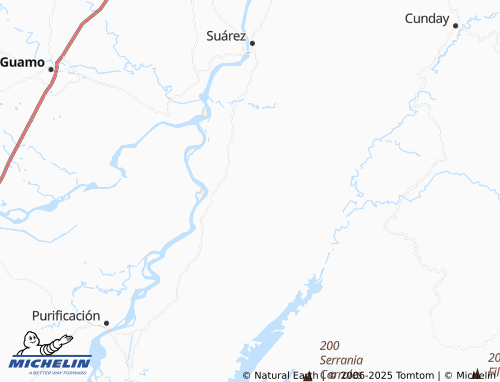 MICHELIN La Honda map - ViaMichelin