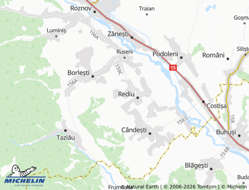 MICHELIN Poloboc map - ViaMichelin