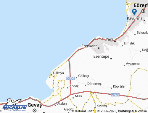 Kaart MICHELIN Kıyıcak - ViaMichelin