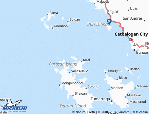 MICHELIN Casab-ahan map - ViaMichelin