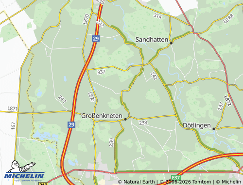 MICHELIN Döhlen map - ViaMichelin