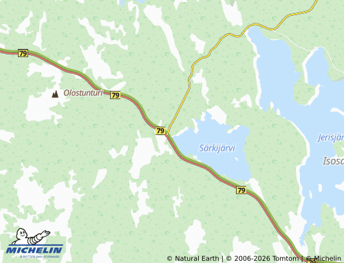 Kaart MICHELIN Särkijärvi - ViaMichelin